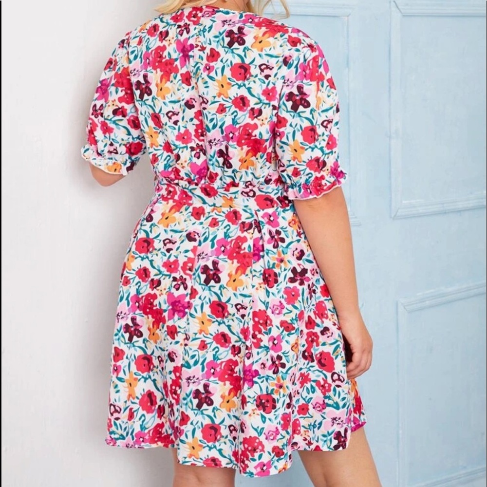 Floral Tie Dress